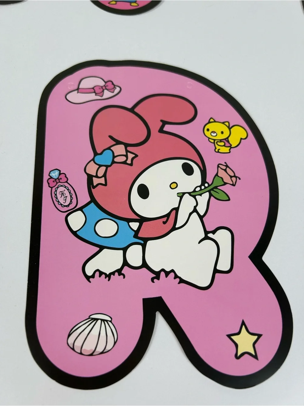 FINAL SALE! Hello Kitty Happy Birthday Banner Pink Party Decoration NEW